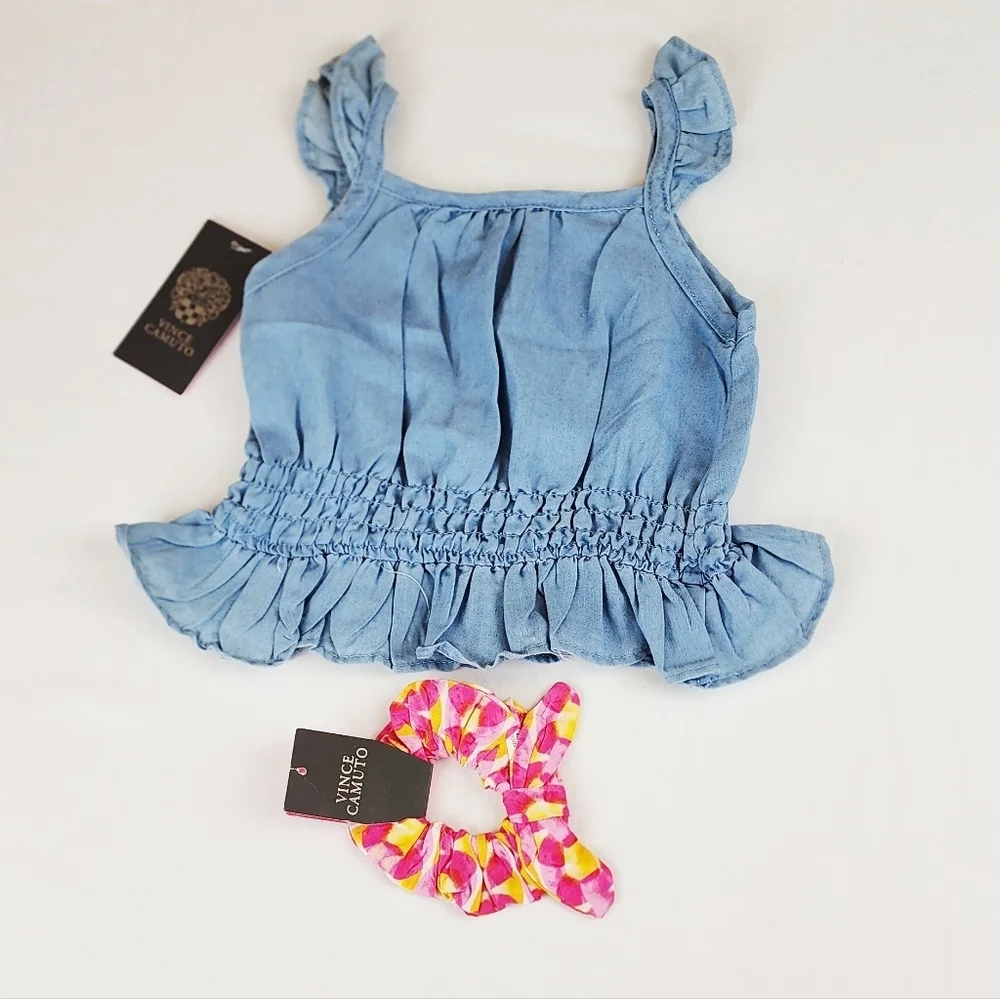 Vince Camuto 2 Pieces Set With Scrunchie Size 4